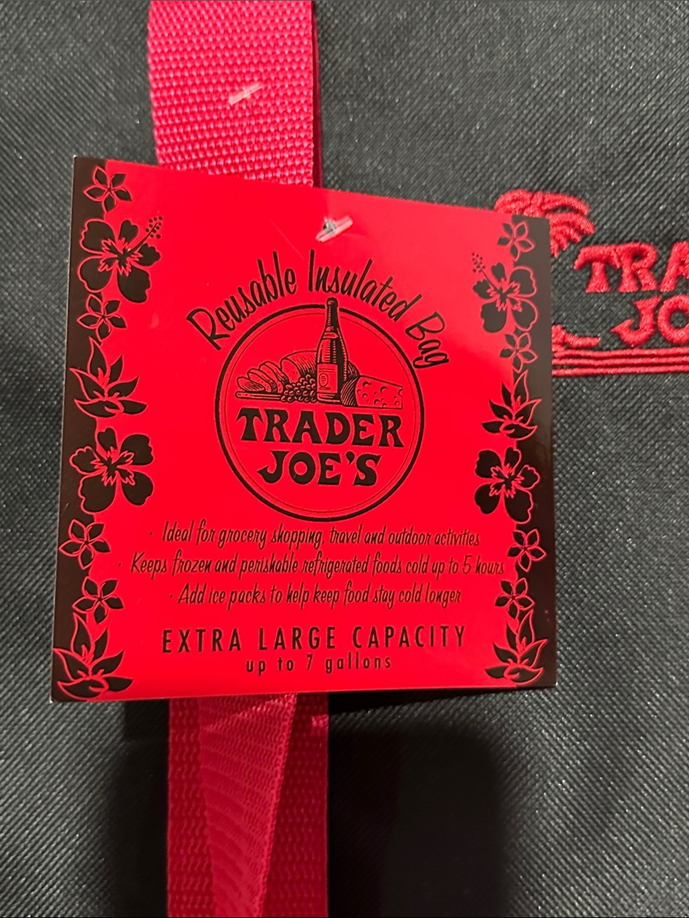 NWT Trader Joe’s bag - Picture 2 of 4